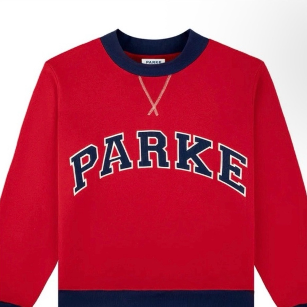 Parke Women's Red Sweatshirt LIMITED EDITION - Picture 2 of 2